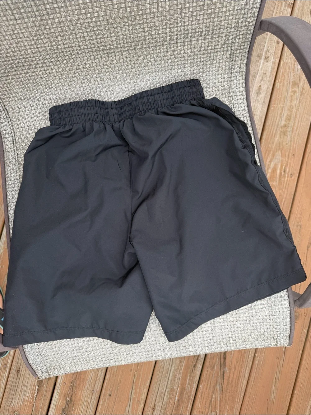 Nike Boys Dri-FIT Athletic Training Shorts Black Size Large (14-16)